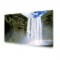 Tablou din sticla securizata Cascada&Curcubeu