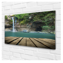 Tablou sticla Cascada in Thailanda
