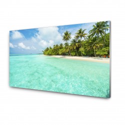 Tablou sticla  Insula Maldive