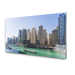 Tablou din sticla securizata Dubai Marina