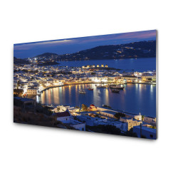 Tablou din sticla securizata, Insula Mykonos (Grecia)