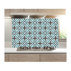 Panou bucatarie, protectie plita, aragaz, antistropire, print UV model Abstract Motif