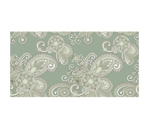 Panou bucatarie, protectie plita, aragaz, antistropire, print UV model Abstract Floral Verde