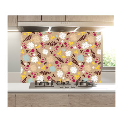 Panou bucatarie, protectie plita, aragaz, antistropire, print UV model Abstract 13A