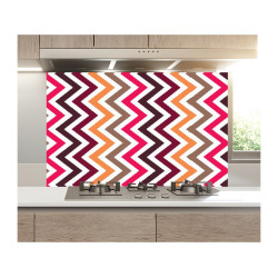 Panou bucatarie, protectie plita, aragaz, antistropire, print UV model Abstract Multicolor Dungi