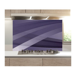 Panou bucatarie, protectie plita, aragaz, antistropire, print UV model Abstract Violet 1