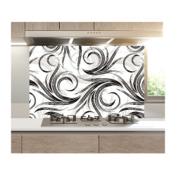 Panou bucatarie, protectie plita, aragaz, antistropire, print UV model Abstract 30