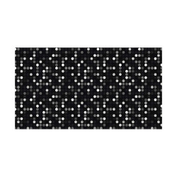 Panou bucatarie, protectie plita, aragaz, antistropire, print UV model Cercuri Pixelate