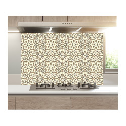 Panou bucatarie, protectie plita, aragaz, antistropire, print UV model Abstract 18A