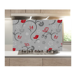 Panou bucatarie, protectie plita, aragaz, antistropire, print UV model Abstract 42