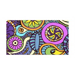 Panou bucatarie, protectie plita, aragaz, antistropire, print UV model Abstract Tatuaj MultiColor