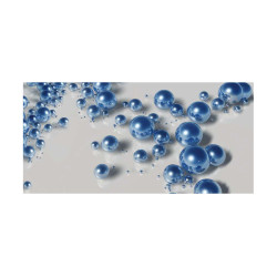 Panou bucatarie, protectie plita, aragaz, antistropire, print UV model Bilute Albastre