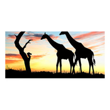 Panou bucatarie, protectie plita, aragaz, antistropire, print UV model Girafe