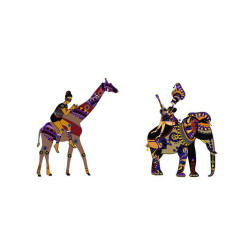 Panou bucatarie, protectie plita, aragaz, antistropire, print UV model Camila si Elefant