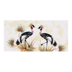 Panou bucatarie, protectie plita, aragaz, antistropire, print UV model Pauni