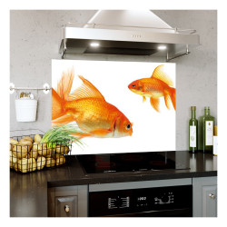 Panou bucatarie, protectie plita, aragaz, antistropire, print UV model Peste Koi Carp Gourami Panou bucatarie, protectie plita, aragaz, antistropire, print UV model Peste Koi Carp Gourami