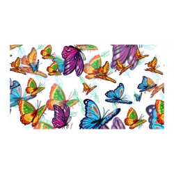Panou bucatarie, protectie plita, aragaz, antistropire, print UV model Fluturi Colorati