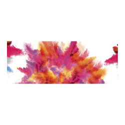 Panou bucatarie, protectie plita, aragaz, antistropire, print UV model Desen MultiColor