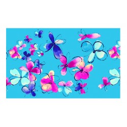 Panou bucatarie, protectie plita, aragaz, antistropire, print UV model Fluturasi Colorati Desen