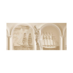 Panou bucatarie, protectie plita, aragaz, antistropire, print UV model Corabii
