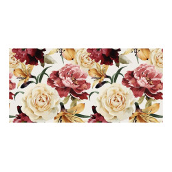 Panou bucatarie, protectie plita, aragaz, antistropire, print UV model Trandafiri Albi si Mov