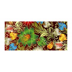 Panou bucatarie, protectie plita, aragaz, antistropire, print UV model Tapet Floral 2