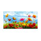 Panou bucatarie, protectie plita, aragaz, antistropire, print UV model Camp cu Maci