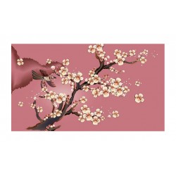Panou bucatarie, protectie plita, aragaz, antistropire, print UV model Tapet Cires Japonez