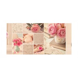 Panou bucatarie, protectie plita, aragaz, antistropire, print UV model Trandafiri Roz