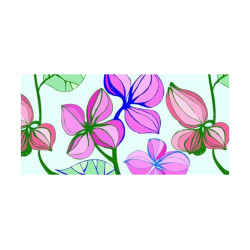 Panou bucatarie, protectie plita, aragaz, antistropire, print UV model Desen cu Flori