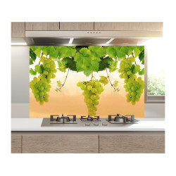 Panou bucatarie, protectie plita, aragaz, antistropire, print UV model 3 Ciorchini de Struguri