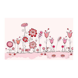Panou bucatarie, protectie plita, aragaz, antistropire, print UV model Flori Roz Desenate