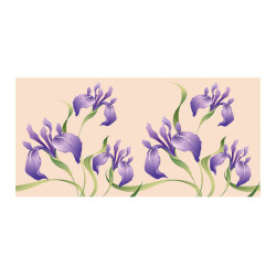 Panou bucatarie, protectie plita, aragaz, antistropire, print UV model Iris Olandez