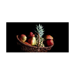 Panou bucatarie, protectie plita, aragaz, antistropire, print UV model Cosulet cu Fructe