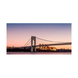 Panou bucatarie, protectie plita, aragaz, antistropire, print UV model Pod George Washington