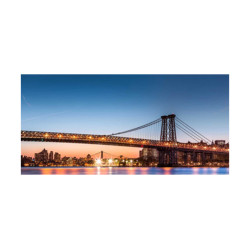 Panou bucatarie, protectie plita, aragaz, antistropire, print UV model Podul Williamsburg