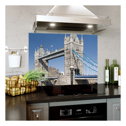 Panou bucatarie, protectie plita, aragaz, antistropire, print UV Tower Bridge