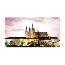 Panou bucatarie, protectie plita, aragaz, antistropire, print UV model Cetatea din Praga