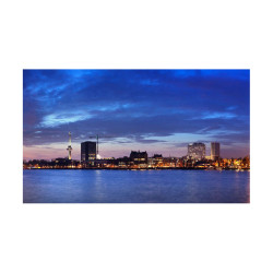 Panou bucatarie, protectie plita, aragaz, antistropire, print UV model Cityscape