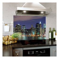 Panou bucatarie, protectie plita, aragaz, antistropire, print UV model Manhattan in New York