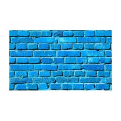 Panou bucatarie, protectie plita, aragaz, antistropire, print UV model Textura Caramida Albastra