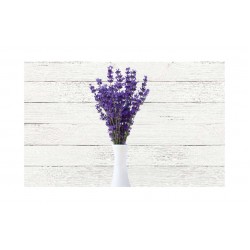 Panou bucatarie, protectie plita, aragaz, antistropire, print UV model Vaza cu Floare Mov
