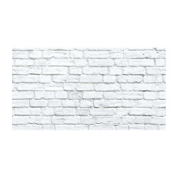 Panou bucatarie, protectie plita, aragaz, antistropire, print UV model Fundal Caramida Alb