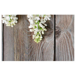 Panou bucatarie, protectie plita, aragaz, antistropire, print UV model Liliac Alb