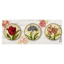 Panou bucatarie, protectie plita, aragaz, antistropire, print UV model Textura Farfurii Ornate Floral