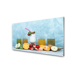 Panou antistropire pentru bucatarie, sticla securizata, model Drinks