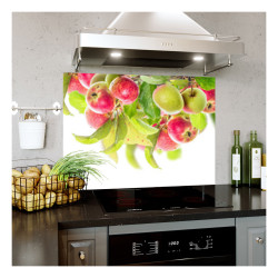 Panou bucatarie, protectie plita, aragaz, antistropire, print UV model Ornament de Fructe