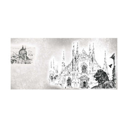 Panou bucatarie, protectie plita, aragaz, antistropire, print UV model Palat Regal