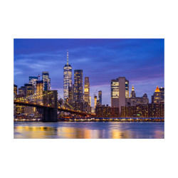 Panou pentru bucatarie, antistropire, print UV. Brooklyn Bridge
