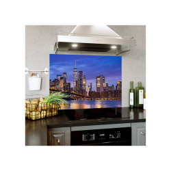 Panou pentru bucatarie, antistropire, print UV. Brooklyn Bridge